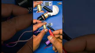 mini ac to dc inverter #experiment #scienceproject #shorts