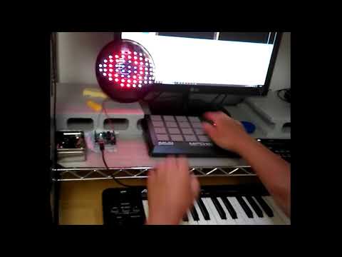 【電子工作】ArduinoをUSB-MIDIデバイス化してDAWでLED目ん玉コントロール【Arduino】