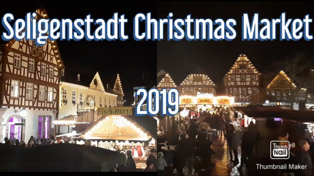 Seligenstadt Christmas (Advents) Market 2019 - YouTube