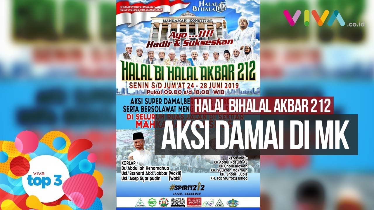 syndicate bank VIVA Top3 : Halal Bihalal 212, Sindikat Mak Comblang, & Gempa Laut Banda