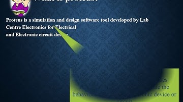 Proteus for Beginners(Part 01)-Draw simple circuit and simulate