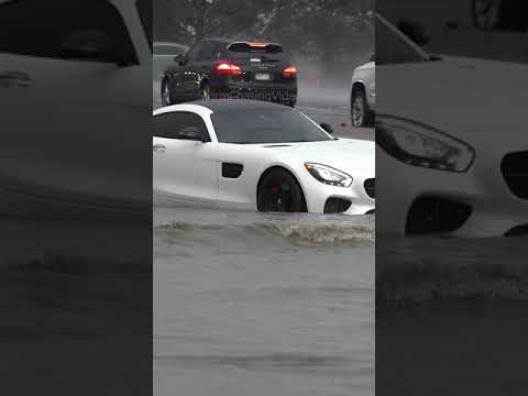 FLASH FLOODING This Week! Takes Out Cars in Colorado Springs #shorts