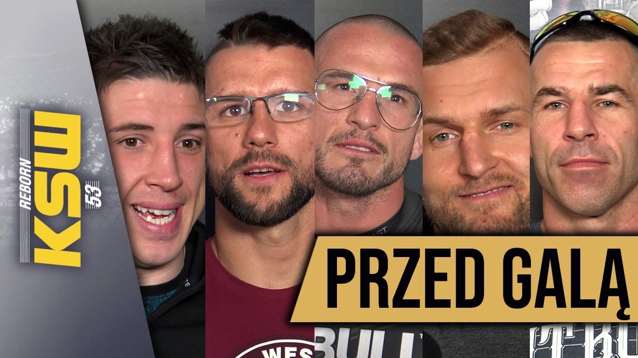 Bohaterowie KSW 53 przed galą [WSZYSTKIE WYWIADY] - YouTube