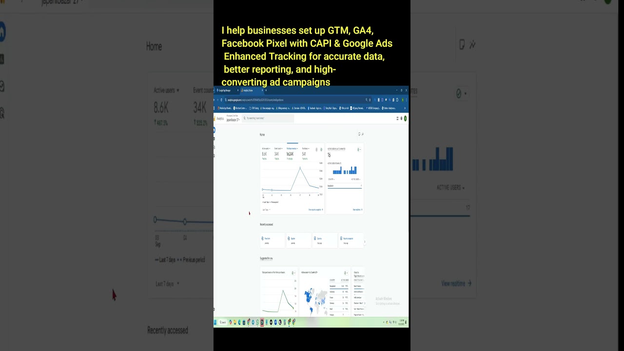 GTM GA4 Facebook Pixel (CAPI) & Google Ads Tracking Setup Accurate Data & High-Converting Campaigns