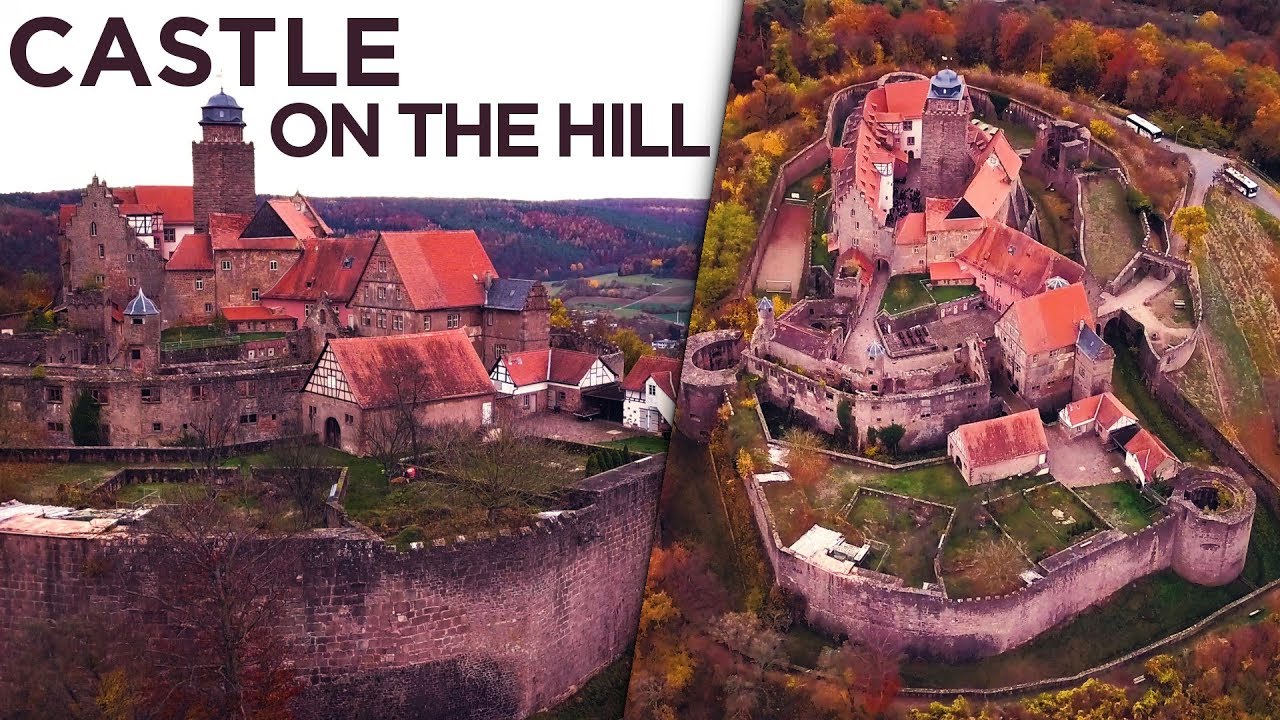Burg Breuberg | 4K Drone Areal Footage | DJI Mavic Pro