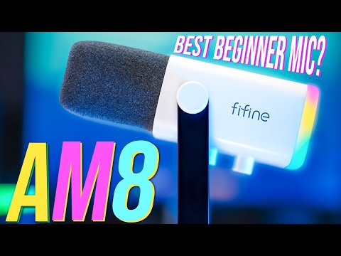 The Best Budget Mic for Creators? FiFine AM8 Review & GIVEAWAY (ft. Tank3, K688, Q2U, PD200X)