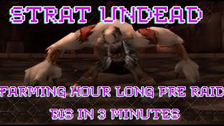 WoW Classic Anniversary Farming Hour long Pre-raid BIS in 3min Stratholme magistrate FULL TUTORIAL