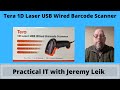 Tera barcode scanner  practical it with jeremy leik