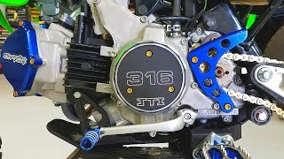 KLX110 Full Mod Build | JTI Products Install &amp; Graphics | Part 11.