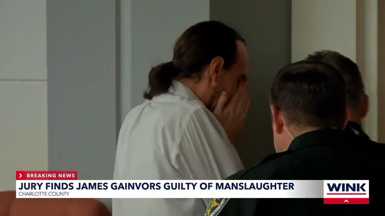 Jury finds man guilty of manslaughter in shooting of neighbor - YouTube