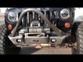 The MotoBilt Hatchet Jeep JK frame chop front bumper