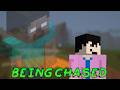 Trying to beat Minecraft but i'm being chased by Herobrine!