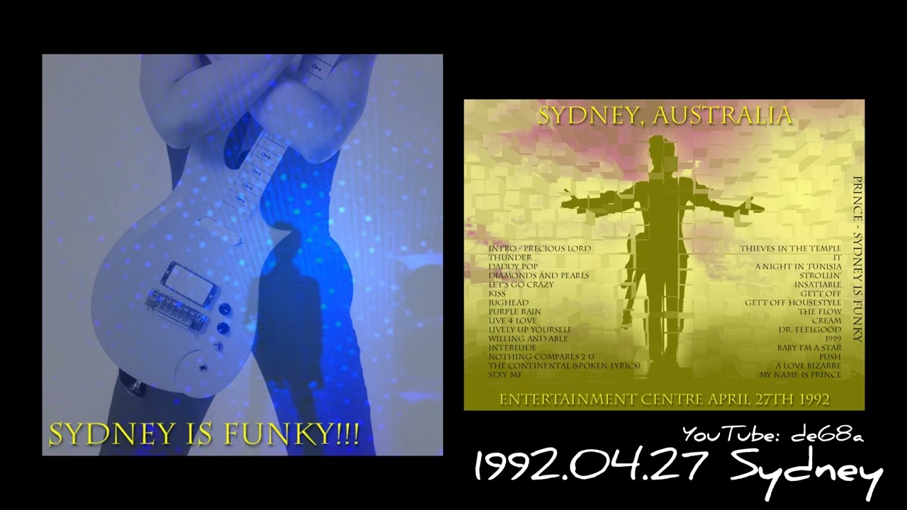 洋楽 SYDNEY / SYDNEY 1992.04.27 Prince - Sydney , SEC (Sydney Is Funky Version) - Live