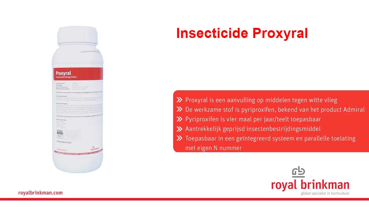 Proxyral - Bestrijding van witte vlieg