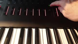 Fantom - zone select, internal/external sounds