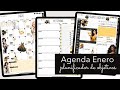 NUEVA AGENDA DIGITAL PARA ENERO 2025 // PLANIFICADOR DE OBJETIVOS PARA GOODNOTES 6