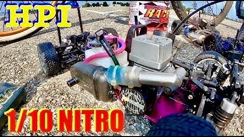 Original 20+ Year Old HPI Nitro RS4 - Nitro Will Never Die - @OfficialHPI - Worst Skate Park EVER