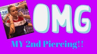 My Second Piercing At Claires