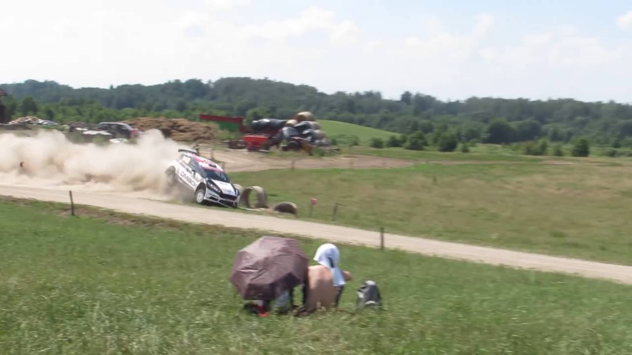Rally Poland Crash ( rolling ) Rajd Polski