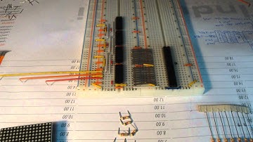 16x16 LED matrix - protoboarding