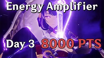 Raiden Overload 8000 pts - Energy Amplifier Day 3 - Perpetual Mechanical Array (PMA)