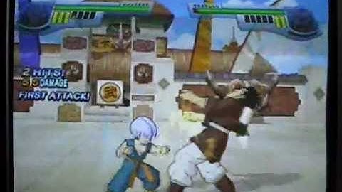 dbz infinite world kid trunks moveset