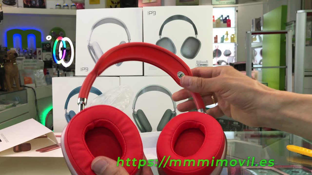 Audífonos Inalámbricos P9 Pro Max Rosado On Ear I Oechsle - Oechsle