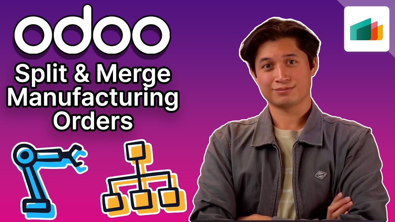 Split and Merge Manufacturing Orders | Odoo MRP