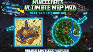 MCPE 1.21+ Minimap Mod | Best Minecraft PE Minimap Addon with Waypoints & Live Map screenshot 4