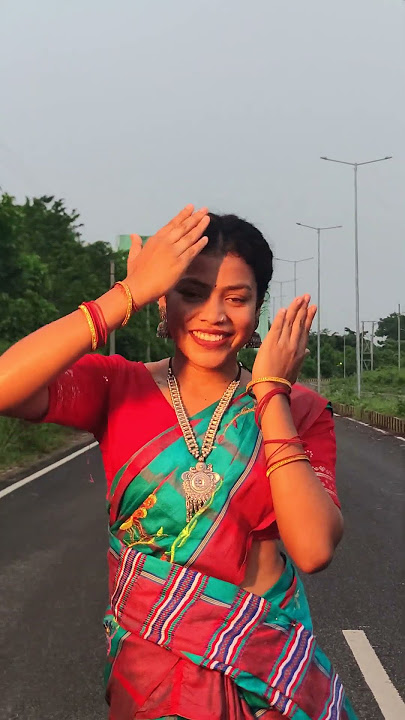 LISOY LOSOY SAREE SANTAL SHORT DANCE VIDEO2025/#dance #shortsvideo #santalishorts #youtubeshorts