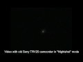 Orb Flyover Aug 21 2013, Sony Camcorder, Nightshot Mode