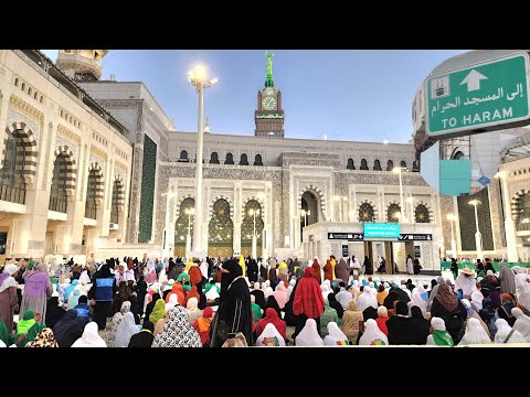 شاهد أجواء الحج مساء الجمعة في شارع الجميزة والغزه وزحمة الحجاج في المسجد الحرام