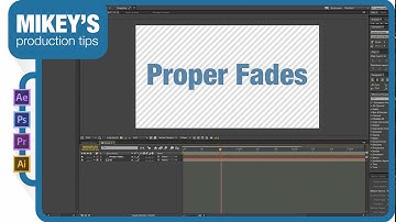 After Effects Quick Tip: Fading to Black, the proper way
