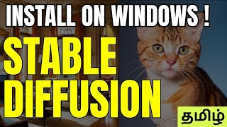 Free Install Stable Diffusion on Windows PC in Tamil