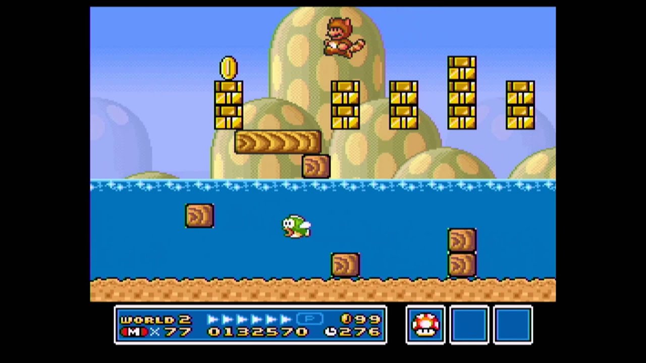 スーパーマリオブラザーズ3 2-2【プレイ動画】 - YouTube