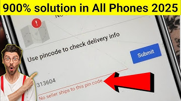 📵no seller ships to this pin code problem flipkart | how to solve flipkart pincode problem /solution