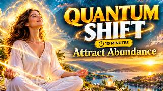 Shift Your Frequency in 10 Minutes | Quantum Gratitude Abundance Meditation