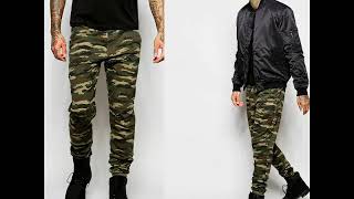 Camuflaje Hombres Jeans Jogger Pantalones Al Aire Libre Pantalones  Militares Delgado Multi-Pocket Cargo Pants Hip Hop Solid- Pencil Jeans Men  – 