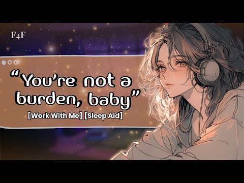 Sweet Girlfriend Talks You Through A Rough Night While She Works | Comfort | Affirmation | F4F ASMR