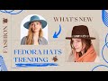 Womens fedora hats  panama hats  cowboy hats  gradient hats  felt hats  trendy hats pt 2