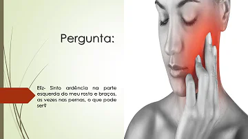 Por que a pele do rosto arde?