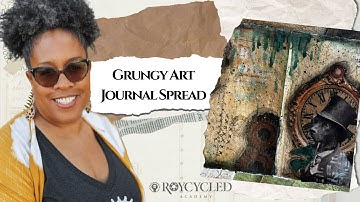Watch This Journal Come To Life With Mixed Media Art!