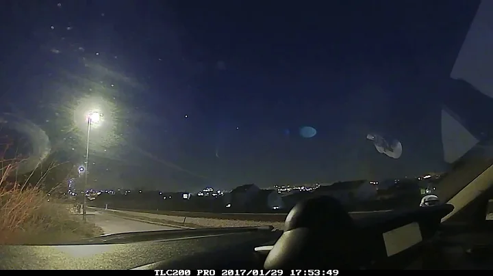 Windshield Frostylapse 29. - 30.1.17 - Kaštel Sućurac -- Klik HD