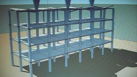 Sketchup Physics - Building Collapse