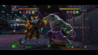 ACT 9.3.3 (Tech Path)All Nodes are Regeneration.Third Fight Hulk Immortal counter with Count Nefaria