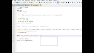 Creating a JSON Service, Part 4: Add Query to Perl Script