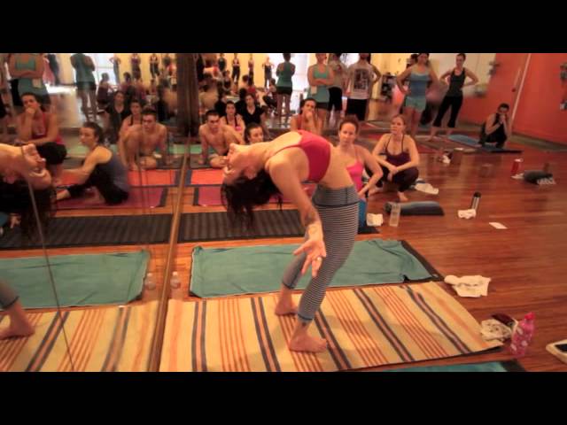 Yoga Tips With Christina Sell Practicing Drops Backs At The Wall Yoga Tips With Christina Sell Practicing Drops Backs At The Wall
