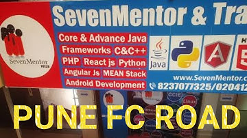 SevenMentor &Taining FC road Pune #pune #india #programming #engineer #learning #study #india