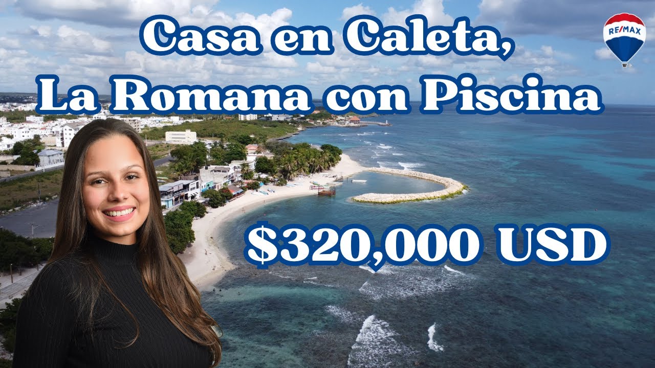 Casa de 3 Niveles con Piscina en Caleta, La Romana – ¡Cerca de la Playa! | Sharon Heere Real Estate