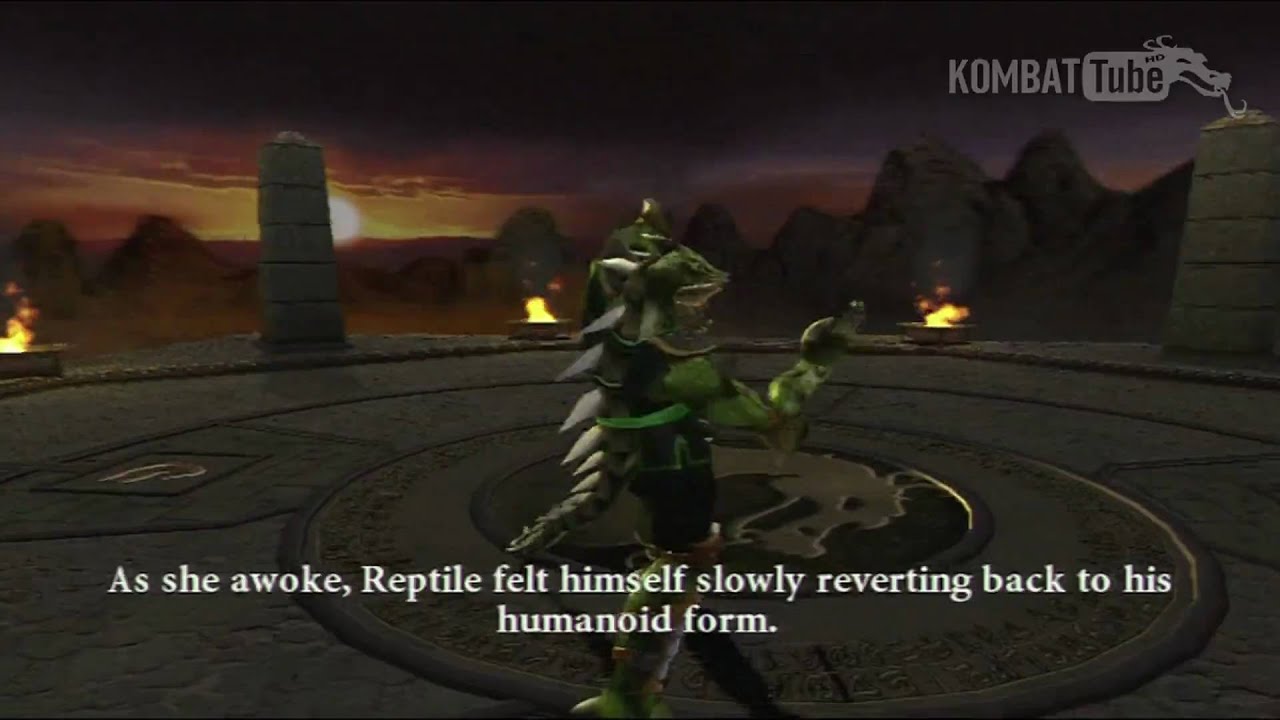 MK:Armageddon Ending: Reptile - YouTube